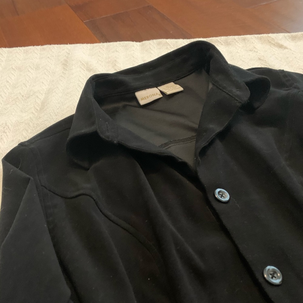 Merona polyester button down jacket